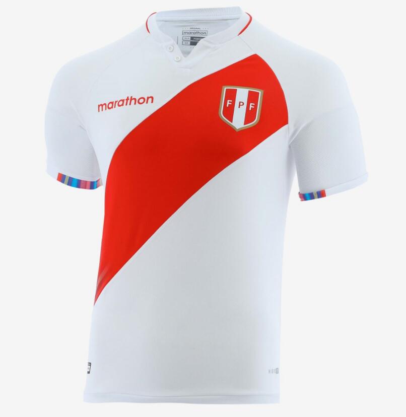 2021/22 Peru Home Kit Soccer Jersey